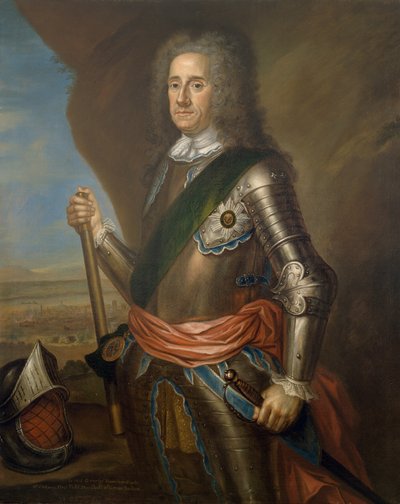 Lord George Hamilton (1666-1737) hrabia Orkadów, ok. 1736 (zob. też 150350) autorstwa Martin Maingaud