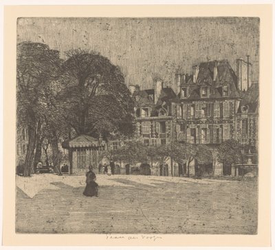 Place des Vosges w Paryżu autorstwa Martin Monnickendam