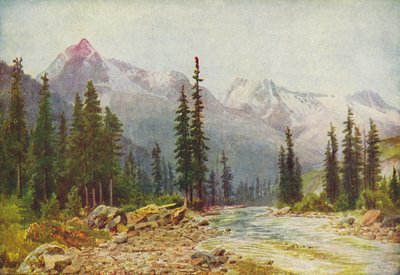 Góry Skaliste, 1916 autorstwa Thomas Mower Martin