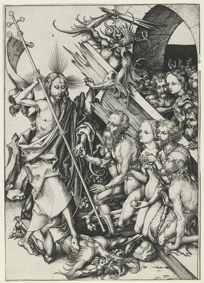 Chrystus w Otchłani autorstwa Martin Schongauer