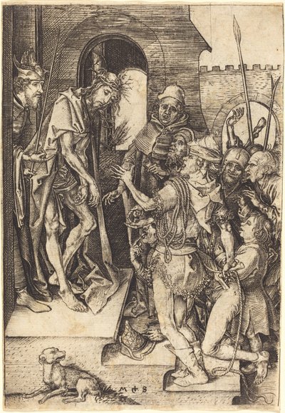 Spójrz na mężczyznę autorstwa Martin Schongauer