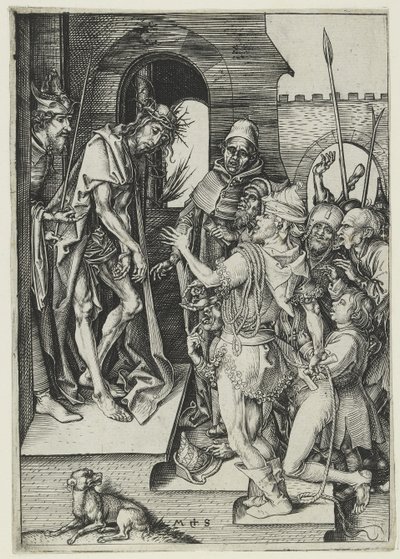 Ecce Homo autorstwa Martin Schongauer