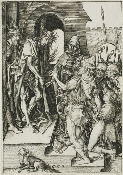 Ecce Homo, z „Pasji” autorstwa Martin Schongauer