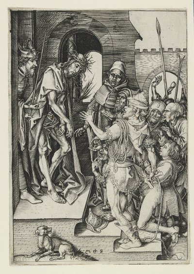 Ecce Homo, koniec XV wieku autorstwa Martin Schongauer