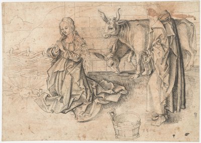 Narodziny Chrystusa autorstwa Martin Schongauer