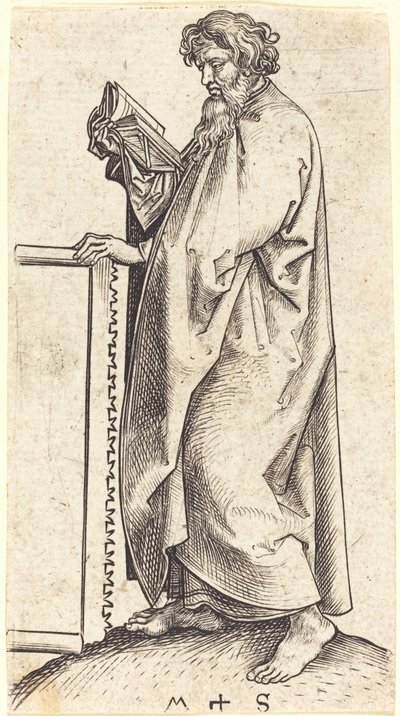 Św. Szymon autorstwa Martin Schongauer