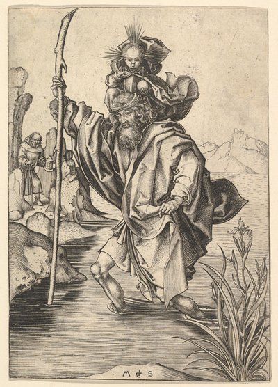 Św. 1435-1491. autorstwa Martin Schongauer