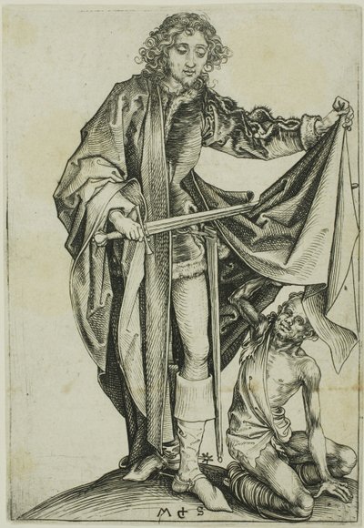 St Martin autorstwa Martin Schongauer