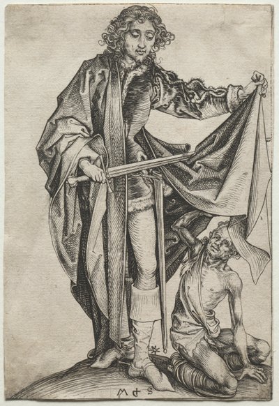 św. autorstwa Martin Schongauer