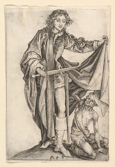św. 1435-1491. autorstwa Martin Schongauer