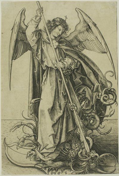 Św autorstwa Martin Schongauer