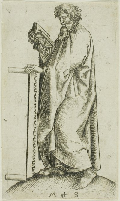 Święty Szymon od Apostołów autorstwa Martin Schongauer
