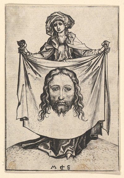 Św. Weroniki, ca. 1435-1491. autorstwa Martin Schongauer
