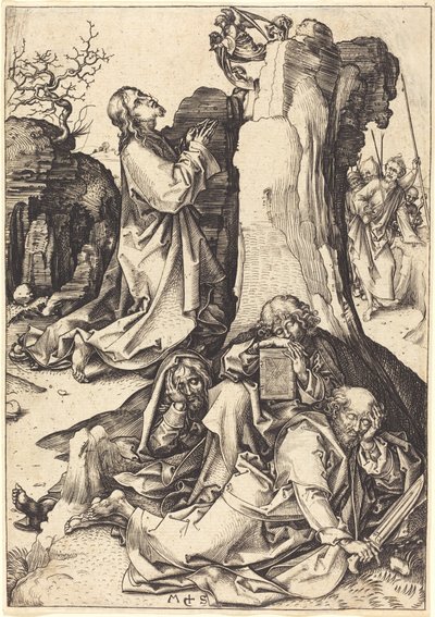 Agonia w ogrodzie autorstwa Martin Schongauer