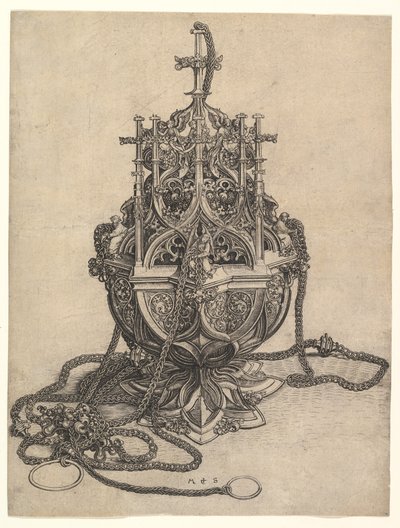 Kadzielnica, ca. 1435-1491. autorstwa Martin Schongauer