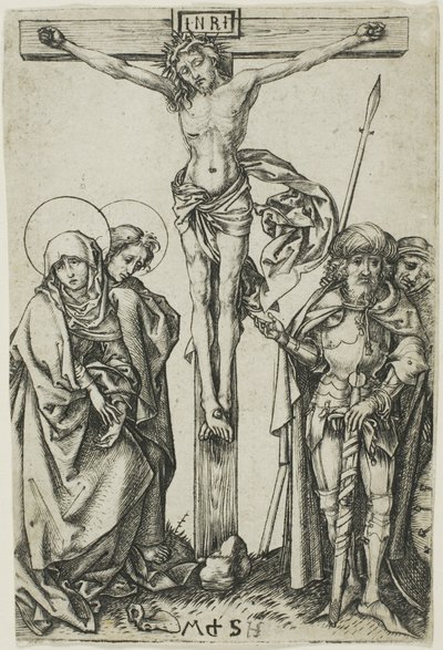 Ukrzyżowanie autorstwa Martin Schongauer