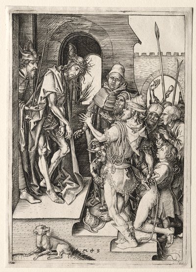 Pasja: Ecce Homo autorstwa Martin Schongauer