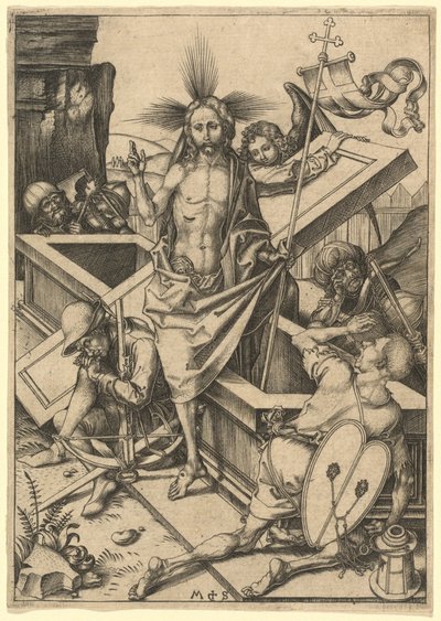 Zmartwychwstanie autorstwa Martin Schongauer