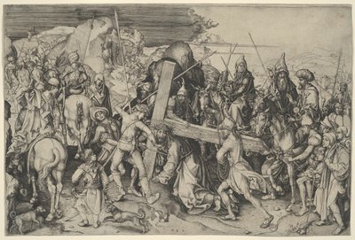 Droga na Kalwarię autorstwa Martin Schongauer