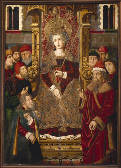 Święta Heleno autorstwa Martin & Ximenez Miguel (fl.1466 1505) Bernat