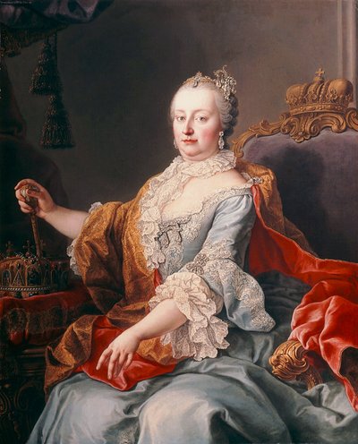 Maria Teresa z Austrii autorstwa Martin van Meytens