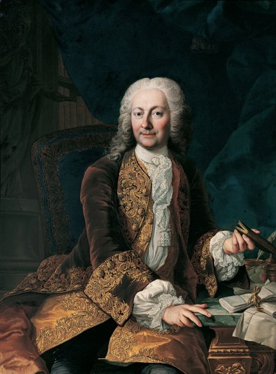 Johann Christoph Freiherr von Bartenstein autorstwa Martin van Meytens d. J.
