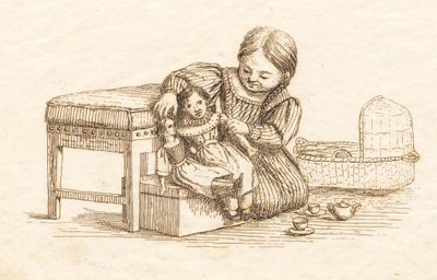 Ilustracja do „Pół setki bajek dla dzieci” autorstwa Hey autorstwa Martinus Rørbye