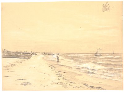 Część Sønderstrand, Skagen autorstwa Martinus Rørbye