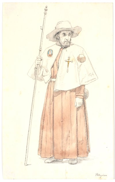Pielgrzym autorstwa Martinus Rørbye