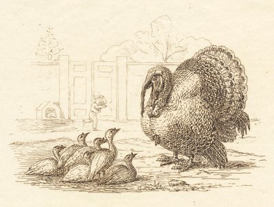Ilustracja do „Pół setki bajek dla dzieci” autorstwa Hey autorstwa Martinus Rørbye