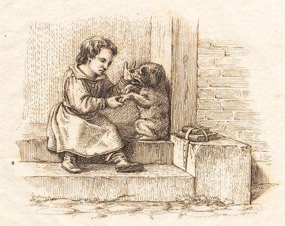 Ilustracja do „Pół setki bajek dla dzieci” autorstwa Hey autorstwa Martinus Rørbye