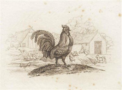 Ilustracja do „Pół setki bajek dla dzieci” autorstwa Hey autorstwa Martinus Rørbye