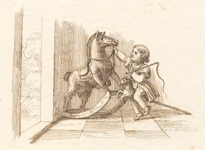 Ilustracja do „Pół setki bajek dla dzieci” autorstwa Hey autorstwa Martinus Rørbye