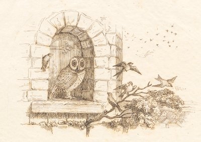 Ilustracja do „Pół setki bajek dla dzieci” autorstwa Hey autorstwa Martinus Rørbye