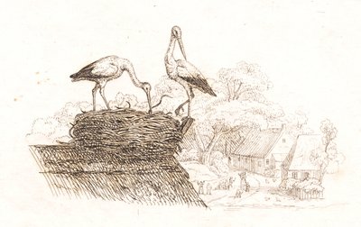 Ilustracja do „Pół setki bajek dla dzieci” autorstwa Hey autorstwa Martinus Rørbye