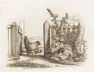 Ilustracja do „Pół setki bajek dla dzieci” autorstwa Hey autorstwa Martinus Rørbye