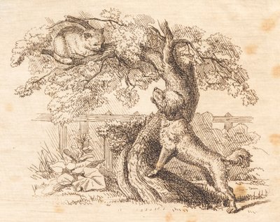 Ilustracja do „Pół setki bajek dla dzieci” autorstwa Hey autorstwa Martinus Rørbye