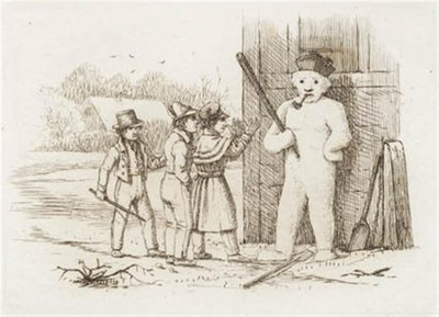 Ilustracja do „Pół setki bajek dla dzieci” autorstwa Hey autorstwa Martinus Rørbye