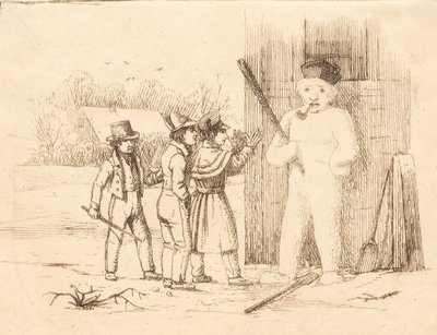 Ilustracja do „Pół setki bajek dla dzieci” autorstwa Hey autorstwa Martinus Rørbye