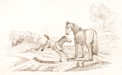 Ilustracja do „Pół setki bajek dla dzieci” autorstwa Hey autorstwa Martinus Rørbye