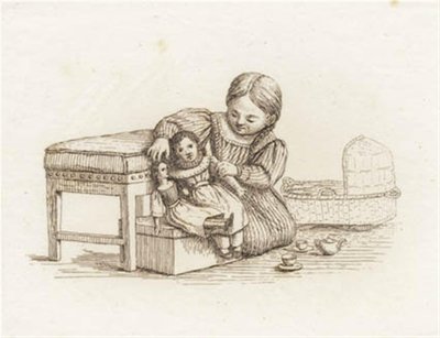 Ilustracja do „Pół setki bajek dla dzieci” autorstwa Hey autorstwa Martinus Rørbye