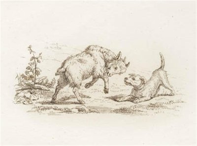 Ilustracja do „Pół setki bajek dla dzieci” autorstwa Hey autorstwa Martinus Rørbye