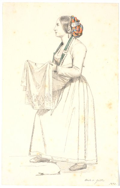 Włoszka autorstwa Martinus Rørbye