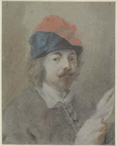 Portret Jacquesa Jordaensa autorstwa Martinus Schouman