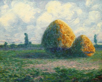 Las parvas (dzisiejsza pampa) autorstwa Martín Malharro