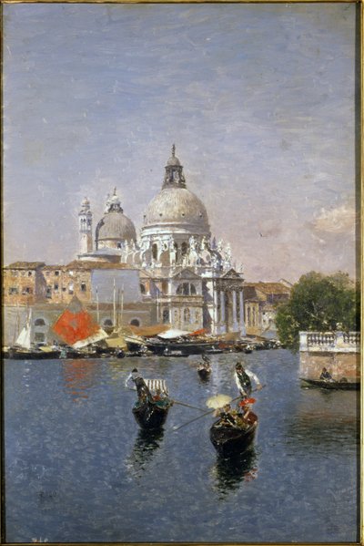 Santa Maria della Salute, Wenecja autorstwa Martín Rico y Ortega