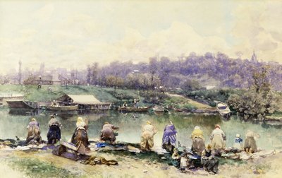 Praczki autorstwa Martín Rico y Ortega