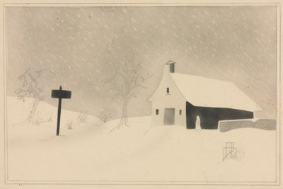 Burza śnieżna w Vermont autorstwa Mary Altha Nims
