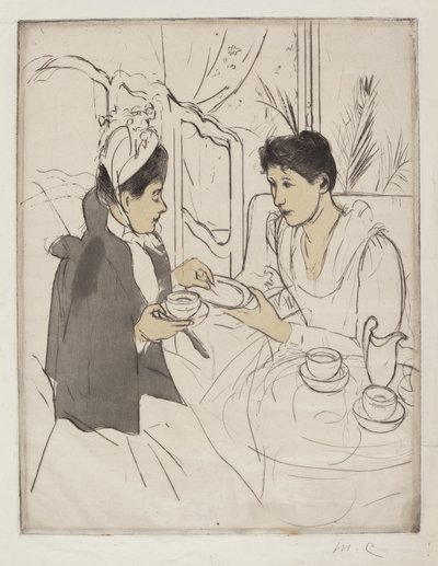 Popołudniowa Herbata autorstwa Mary Cassatt