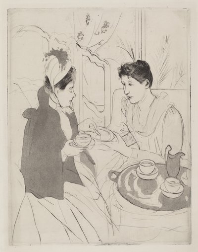 Popołudniowa Herbata autorstwa Mary Cassatt